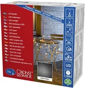 Pozostałe oświetlenie - Konstsmide 3748 800 siatka świetlna LED/na zewnątrz (IP44)/VDE/zewnętrzny transformator 24 V/32 kolorze bursztynowym diody/czarny przewód (3748-800) - miniaturka - grafika 1