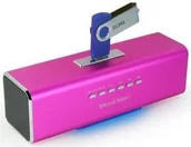 Głośniki przenośne - Technaxx MusicMan Różowy - miniaturka - grafika 1