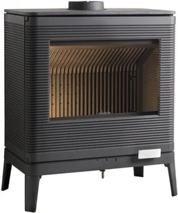 Invicta Piec Kazan antracyt IWAKI 3SZYBY - Piece wolnostojące - miniaturka - grafika 2