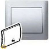 Wyłączniki światła i elektryczne - Legrand Sistena Life Klawisz Pojedynczy z rysunkiem dzwonek 771346 - miniaturka - grafika 1