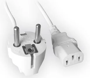 Gembird Kabel zasilający1.8 m VDE Schuko biały PC-186W-VDE - Kable komputerowe i do monitorów - miniaturka - grafika 2