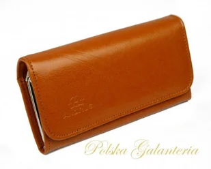 Andrus Portfel Damski (PL) Długi Klamra Skóra Naturalna Czerwony - Portfele Andrus Portfel Damski (PL) Długi Klamra Skóra Naturalna Czerwony - Portfele - miniaturka - grafika 1