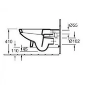 Stelaże i zestawy podtynkowe do WC - Villeroy & Boch Rama mocująca do misek WC i bidetów 99530000 - miniaturka - grafika 1