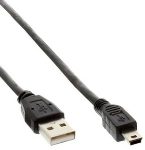 InLine Kabel USB USB A/Mini USB 5pin 1.5m Czarny 33107N - Kable USB - miniaturka - grafika 2