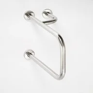 Akcesoria łazienkowe - Bemeta Poręcz umywalkowa prawa 51,5 cm stal nierdzewna szczotkowana HELP 3011221 - miniaturka - grafika 1