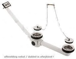 Villeroy & Boch Zestaw przelewowy 9428 10 61 94281061 - Akcesoria do armatury i ceramiki - miniaturka - grafika 3