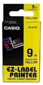 Papier do drukarek - Casio XR-9 YW 9 mm czarny na zolty XR-9YW - miniaturka - grafika 1