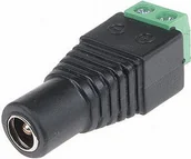 Akcesoria do monitoringu - Abcvision SZYBKOZŁĄCZE G-55 GNIAZDO ZASIL. DC 2.1/5.5 - miniaturka - grafika 1