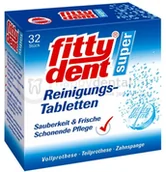 Higiena protez i aparatów ortodontycznych - Oskar Altwirth Dentalneuheten Denture Tablets 32szt. - tabletki czyszczące do protez, ruchomych apar - miniaturka - grafika 1