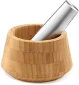 Pozostałe akcesoria kuchenne - Zack Moździerz bambusowy 300ml Opeso 20216 (ZACK-20216) - miniaturka - grafika 1