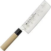 Noże kuchenne - Satake Nóż Nakiri 16cm Satake Nashiji Natural 801-423 - miniaturka - grafika 1