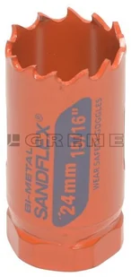 BAHCO otwornica bimetaliczna do metalu, stali i drewna 24mm Sandflex Bahco [3830-24-VIP] - Otwornice - miniaturka - grafika 8