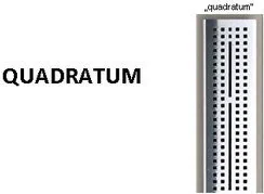 Tece Drainline 70cm z rusztem Quadratum 600750 komplet - Odpływy liniowe - miniaturka - grafika 2