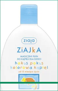 Ziajka normalna magiczny płyn do kąpieli dla dzieci hokus pokus kolorowa kąpiel - Kosmetyki kąpielowe dla dzieci - miniaturka - grafika 4