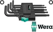 Zestawy narzędziowe - Wera Zestaw kluczy imbusowych TORX z kulką 967 PKL/9 TORX- WERA (05024242001) - miniaturka - grafika 1
