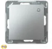 Wyłączniki światła i elektryczne - Ospel Impresja Modul Metalik Łącznik zwierny "dzwonek" ŁP-6Y/m/18 - miniaturka - grafika 1