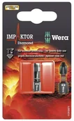 Klucze i nasadki - Wera Bit z końcówką sześciokątną 05073904001 Bity Impaktor 840/1 IMP DC SB SiS 4 mm stal narzędziowa Stal stopowa z diamentową powłoką D 6.3 1 szt - miniaturka - grafika 1