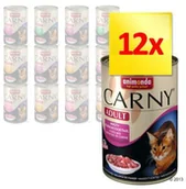 Mokra karma dla kotów - Animonda Zestaw mieszany Carny Adult, 12 x 400 g - 4 smaki, zestaw mieszany 1 - miniaturka - grafika 1