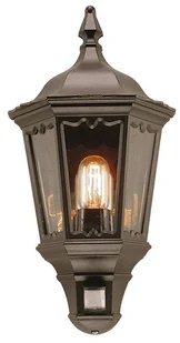 Elstead Lighting Kinkiet MEDSTEAD HALFMD7 PIR BLACK IP43 + CZUJNIK RUCHU - Lampy ogrodowe - miniaturka - grafika 4