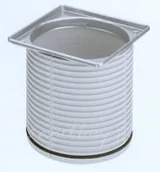 Syfony - Viega Nasadka do kratki Visign z ramką że stali nierdzewniej 100 x 100 mm 488987 - miniaturka - grafika 1