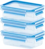 Pojemniki kuchenne - Emsa Zestaw trzech Zestaw pojemników kuchennych Clip&amp;Close 1 L EM-508558 juz od 8,9 - miniaturka - grafika 1