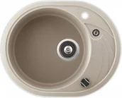 Zlewozmywaki - Aquasanita Clarus SR102-110AW Beż - miniaturka - grafika 1