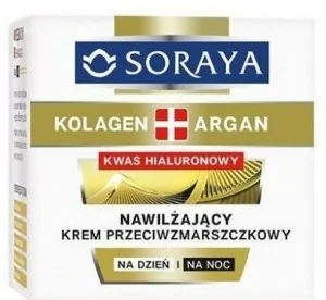 Soraya Kolagen i Argan przeciwzmarszczkowy krem nawilżający 50ml - Kremy do twarzy - miniaturka - grafika 3