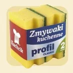 Ściereczki, gąbki, czyściki - Zmywak kuchenny Aku Profil - 2 sztuki / classic - miniaturka - grafika 1