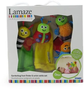 Tomy Lamaze Zestaw grzechotek na rączki i nóżki LC27634 LC27634 - Zabawki interaktywne dla dzieci Tomy Lamaze Zestaw grzechotek na rączki i nóżki LC27634 LC27634 - Zabawki interaktywne dla dzieci - miniaturka - grafika 2