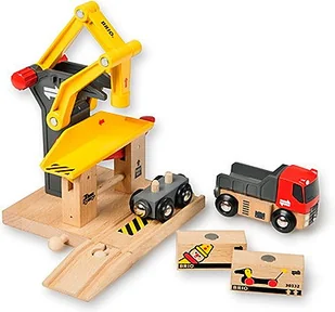 Brio World freight loading station - Figurki dla dzieci - miniaturka - grafika 2
