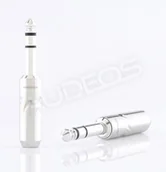 Złącza, przejściówki, adaptery - Furutech FT-763 (R) wtyk jack 6.3mm TRS stereo - miniaturka - grafika 1