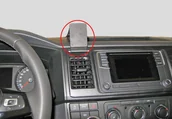 Uchwyty samochodowe do telefonów - Brodit AB dla Clip do Volkswagen T6 Transporter/Pickup 16- 855135 - miniaturka - grafika 1