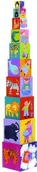 Klocki - Djeco Wieża z klocków Zabawa DJ 08503 - miniaturka - grafika 1