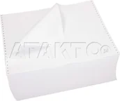 Papier do drukarek - Emerson Papier komputerowy 375x12x1 biały 60g EM1027 - miniaturka - grafika 1