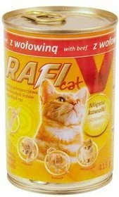 Rafi Kot Wołowina w sosie 415g 10018 - Mokra karma dla kotów - miniaturka - grafika 3