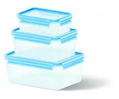 Pojemniki kuchenne - Emsa Zestaw 3 szt.Zestaw pojemników Clip&Close 508567 - miniaturka - grafika 1