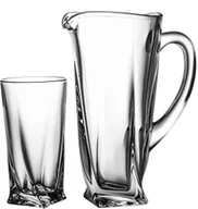 Inne naczynia kuchenne - Bohemia QUADRO ZESTAW DO DRINKÓW NAPOJÓW 7 ELEMENTÓW CR8A500 BH 8593410880611 - miniaturka - grafika 1