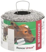 Akcesoria do ogrodzeń - Betafence Drut kolczasty ocynk 0 10 x 100 m - miniaturka - grafika 1