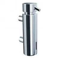 Dozowniki papieru i mydła dla firm - Merida Dozownik mydła wiszący pojemność 300 ml mocowany do ściany, polerowany D4 - miniaturka - grafika 1