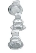 Smoczki do butelek - NIP Silikonowy smoczek do butelki z zaworem rozm. 1 (mleko) 33006 - miniaturka - grafika 1