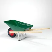 Taczki - AJ Taczka 110 litrów uchwyty drewniane 26343 - miniaturka - grafika 1