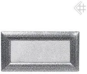 Akcesoria kominkowe - Kratki.pl Kratka kominkowa malowana OSKAR czarno-srebrna 11x24 6674-898A9_201302 - miniaturka - grafika 1
