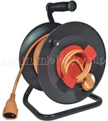 Przedłużacze i rozgałęźniki - Emos PL Sp. z o.o. Przedłużacz ZWIJANY 1G/PVC/3x1,5/25 m P19125 - miniaturka - grafika 1