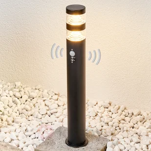 Lampenwelt Nowoczesne oświetlenie ścieżek LED LANEA z czujn - Lampy ogrodowe - miniaturka - grafika 6