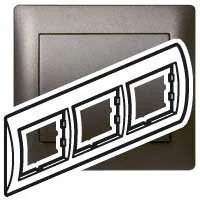 Legrand Sistena Life Ramka 3krotna POZIOMA 771203 - Klawisze i ramki - miniaturka - grafika 2