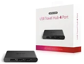 Huby USB - Sitecom USB 2.0 Travel Hub 4 Port hub/koncentrator (8716502029624) - miniaturka - grafika 1
