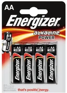 Baterie i akcesoria - Energizer 4 x bateria alkaliczna Alkaline Power LR6/AA blister - miniaturka - grafika 1