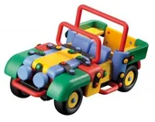 Zabawki konstrukcyjne - MIC-O-MIC Mic-o-Mic, Wesoły konstruktor, Samochód terenowy, klocki konstrukcyjne - miniaturka - grafika 1