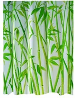 Zasłony prysznicowe - Spirella spirella zasłona prysznicowa tekstylna "z bambusa Green", vers. Rozmiary, 180 x 180 cm - miniaturka - grafika 1