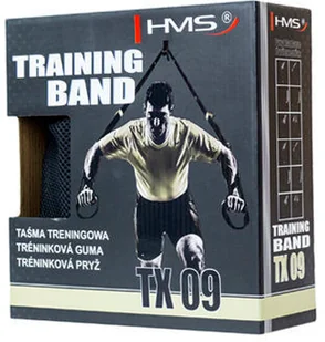 HMS Zestaw taśm do ćwiczeń TX09 Khaki TX09 - Gumy, taśmy, ekspandery - miniaturka - grafika 13